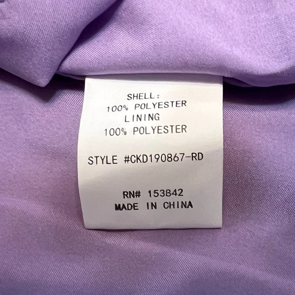 MELLODAY Women's Floral Pleat Dress Size S Sleeveless Yellow Purple - Picture 6 of 8